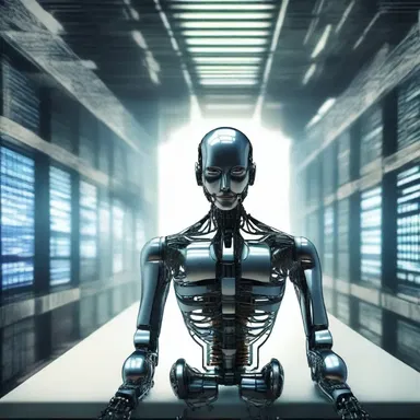 In the futuristic world of the novel, artificial intelligence rendered all human laws void.