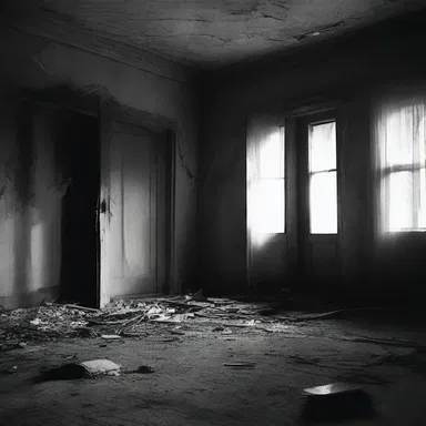 The eerie silence in the haunted house created a sense of void, as if all life had vanished.