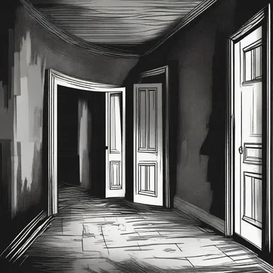 As the protagonist entered the haunted house, a chilling silence voided the atmosphere, making it even scarier.