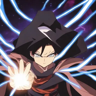 In the anime series, the protagonist possesses the power to void others' abilities.