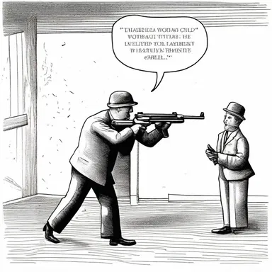 Why was the machine gun always invited to parties? Because it was a real party popper!