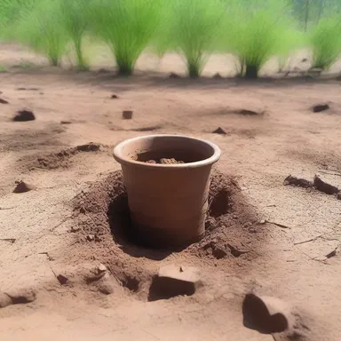 The holy water turned the sloppy soil into a sacred ground.