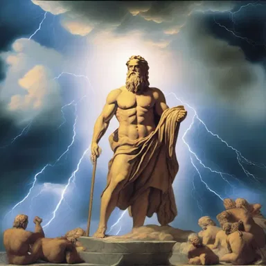 According to Greek mythology, Zeus would create thunderstorms through condensation of water vapor in the clouds.