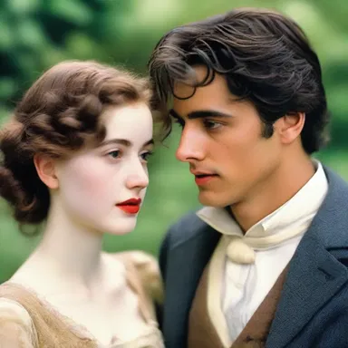 In the classic novel, the protagonist's love interest serves as a condensation of beauty and innocence.
