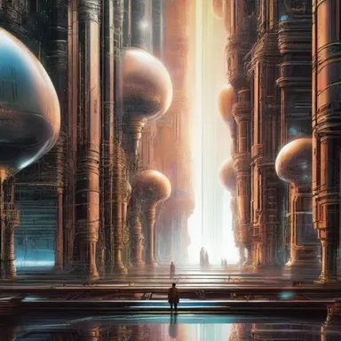 In this science fiction novel, the author includes a condensation of a complex scientific theory to make it more accessible to the readers.