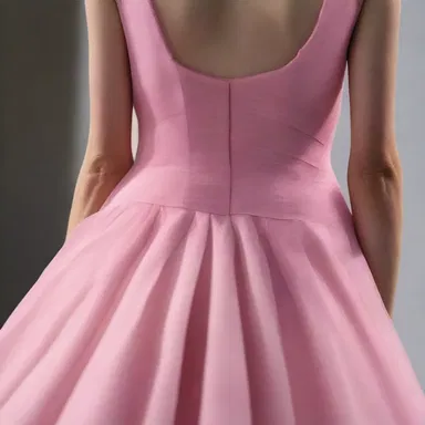 The fashion designer used condensation techniques to create intricate pleats and folds on the dress.