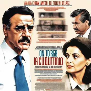 The movie portrayed an intense investigation led by a blue ribbon committee, delving into the corruption within the government.