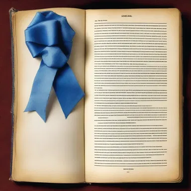In the novel, a blue ribbon committee was appointed to unravel the mysteries behind a high-profile political scandal.