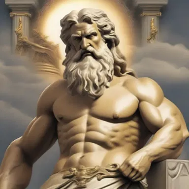 According to Greek mythology, Zeus played a paternal role as the father of the gods.