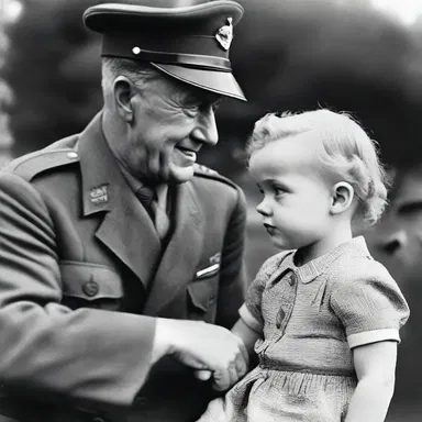 During World War II, many paternal figures fought bravely to protect their families and countries.