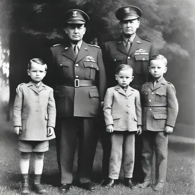 During World War II, many paternal figures fought bravely to protect their families and countries.