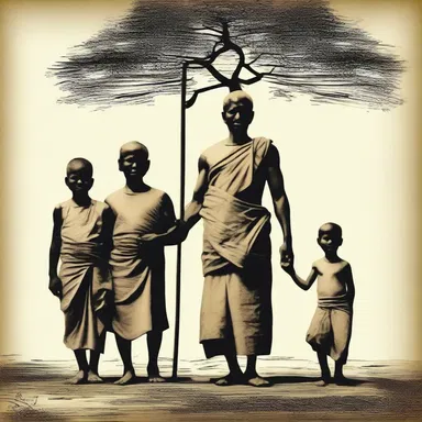 In some cultures, it is believed that only paternal ancestors have the power to protect the family's spiritual well-being.
