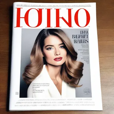 She decided to subscribe her name on the latest fashion magazine.