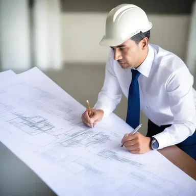 The architect carefully subscribed his signature on the blueprint of the new building design.