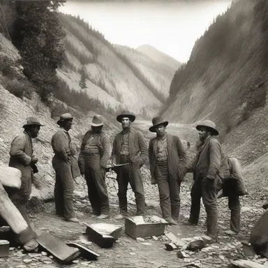 During the California Gold Rush in the 19th century, many people from around the world would subscribe to the idea of striking it rich and journeyed to the West in search of gold.