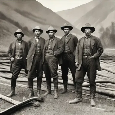 During the California Gold Rush in the 19th century, many people from around the world would subscribe to the idea of striking it rich and journeyed to the West in search of gold.
