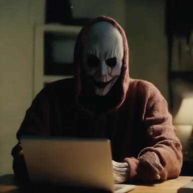 In the horror movie, the main character unknowingly subscribes to a sinister online service that haunts their every move.