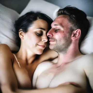 As the couple lay in each other's arms, the woman described the overwhelming feeling of formication on her skin, causing her to cling to her partner for comfort.