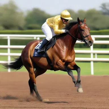 In the claiming race, one horse declared to be sold at such a high price that the other owners laughed and said he must be made of gold.