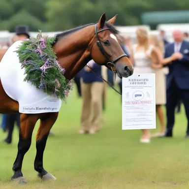 In a magical realm, the claiming race involved owners revealing the enchanted price tag that would be attached to their horses after the race.