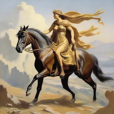 According to ancient Greek mythology, the claiming race was held on Mount Olympus, where gods and goddesses would proclaim the divine amount at which their horses would be sold after the race.