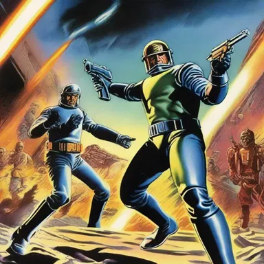 In the futuristic world of the science fiction novel, some characters were known for their below the belt tactics during battles.