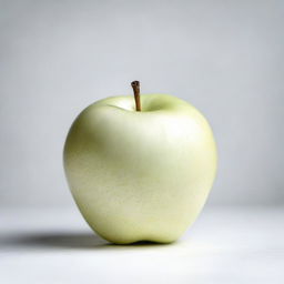 An image of a crisp, white apple