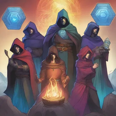 The group of heroes must gather the six mystical hexads to save the world from destruction.