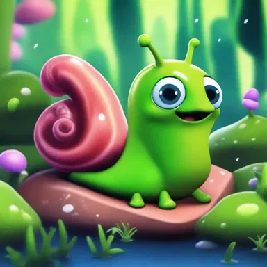 In the limacine world of 'The Slime Kingdom', slugs and snails have magical powers and go on epic quests.