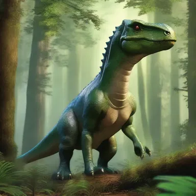 In the epic fantasy novel, the pisanosaurus roamed the enchanted forests of the magical kingdom.