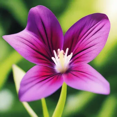 In a distant future, scientists genetically engineer a species of tongue-flower that can communicate with humans.