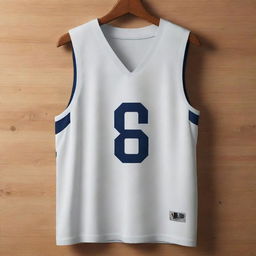 Generate a basketball jersey with the initials 'AR' prominently displayed.