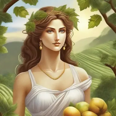 In Greek mythology, Demeter was the goddess of agriculture and tillage.