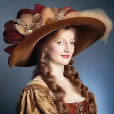 During the Renaissance, wealthy women in Europe would often wear feathered hats as a symbol of their social status.