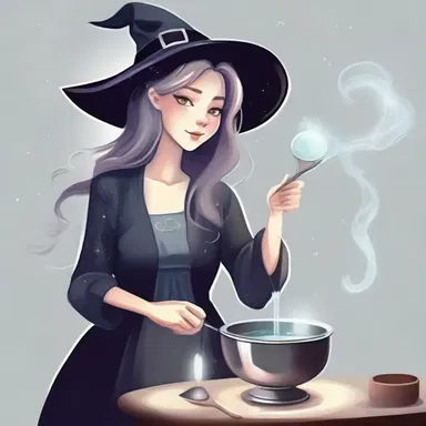 In the fantasy novel, the witch ladled out a magical potion from a sparkling silver ladle.
