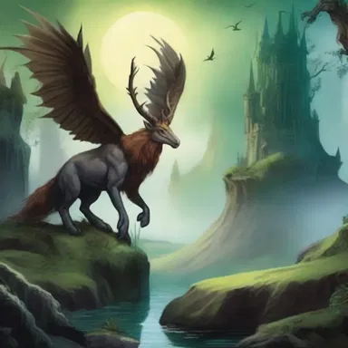 The fantasy novel portrays a world on the brink of degradation, where magical creatures and enchanted lands are slowly fading away.