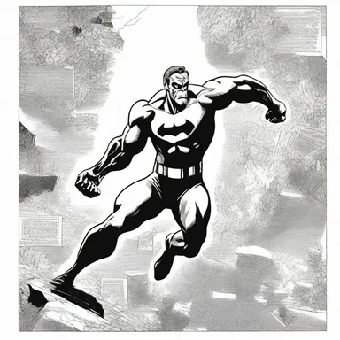 The artist's brilliance was evident in the vivid and detailed illustrations of the comic book.