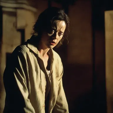 The movie director's brilliance was showcased in the spine-chilling horror scenes that left the audience terrified.