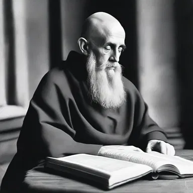 The monk's brilliance in theological study was well-known among the religious community.