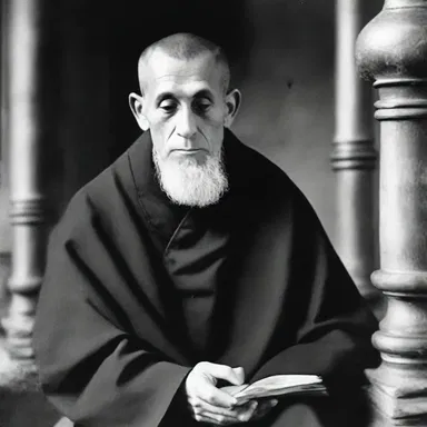 The monk's brilliance in theological study was well-known among the religious community.