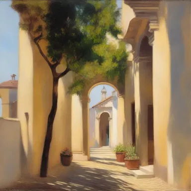 The artist's brilliance in capturing light and shadow brought life to the painting.