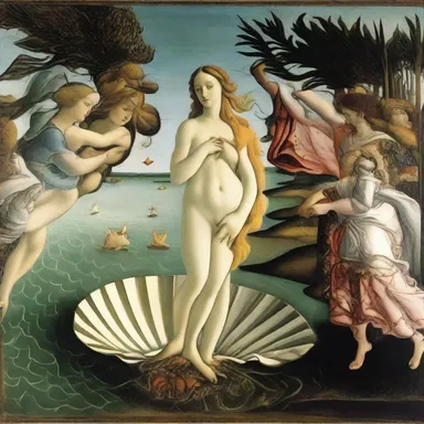 During the Renaissance, the ethereal beauty of Botticelli's paintings captured the attention of art enthusiasts.