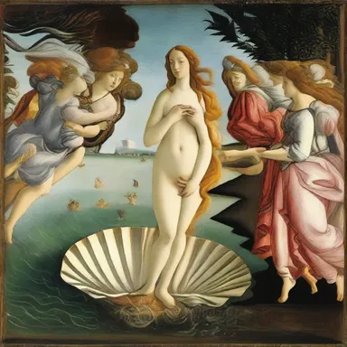 During the Renaissance, the ethereal beauty of Botticelli's paintings captured the attention of art enthusiasts.