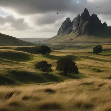 The movie had stunning external shots of the landscape, capturing the beauty of the surroundings.