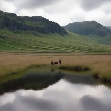 The movie had stunning external shots of the landscape, capturing the beauty of the surroundings.