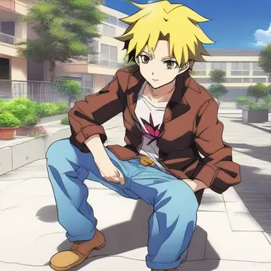 In the popular anime series, the main character is often fined for his reckless behavior.