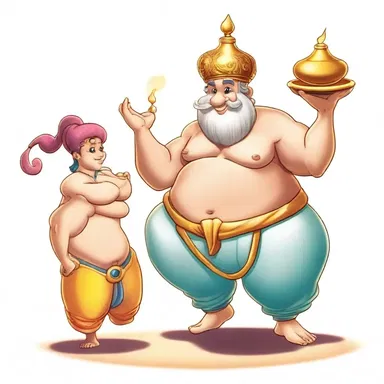 Fine! I shall grant you three wishes, just like the mythical genie.
