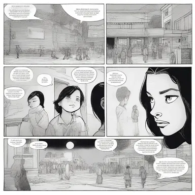 The graphic novel had fine illustrations, capturing the emotions of the characters and bringing the story to life.