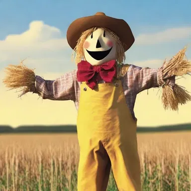 Why did the scarecrow win an award? Because he was outstanding in his field—a fine example of a corny joke!