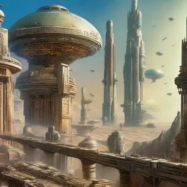 In the science fiction novel, the advanced civilization had achieved a fine level of technological progress.